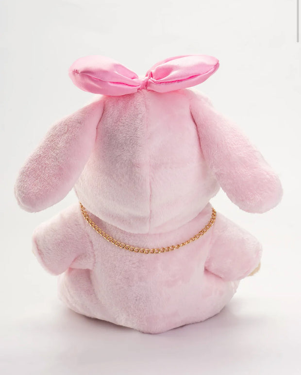 Hugsy Strawberry Pink Love Bear